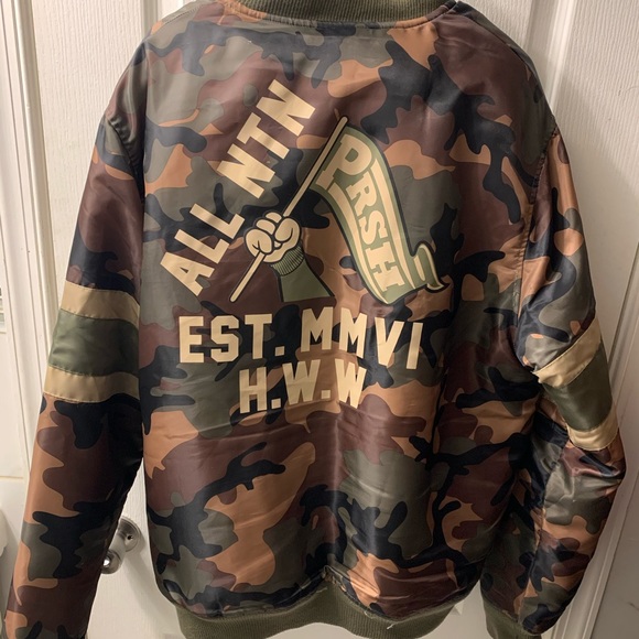 Camo bomber jacket - Picture 4 of 5